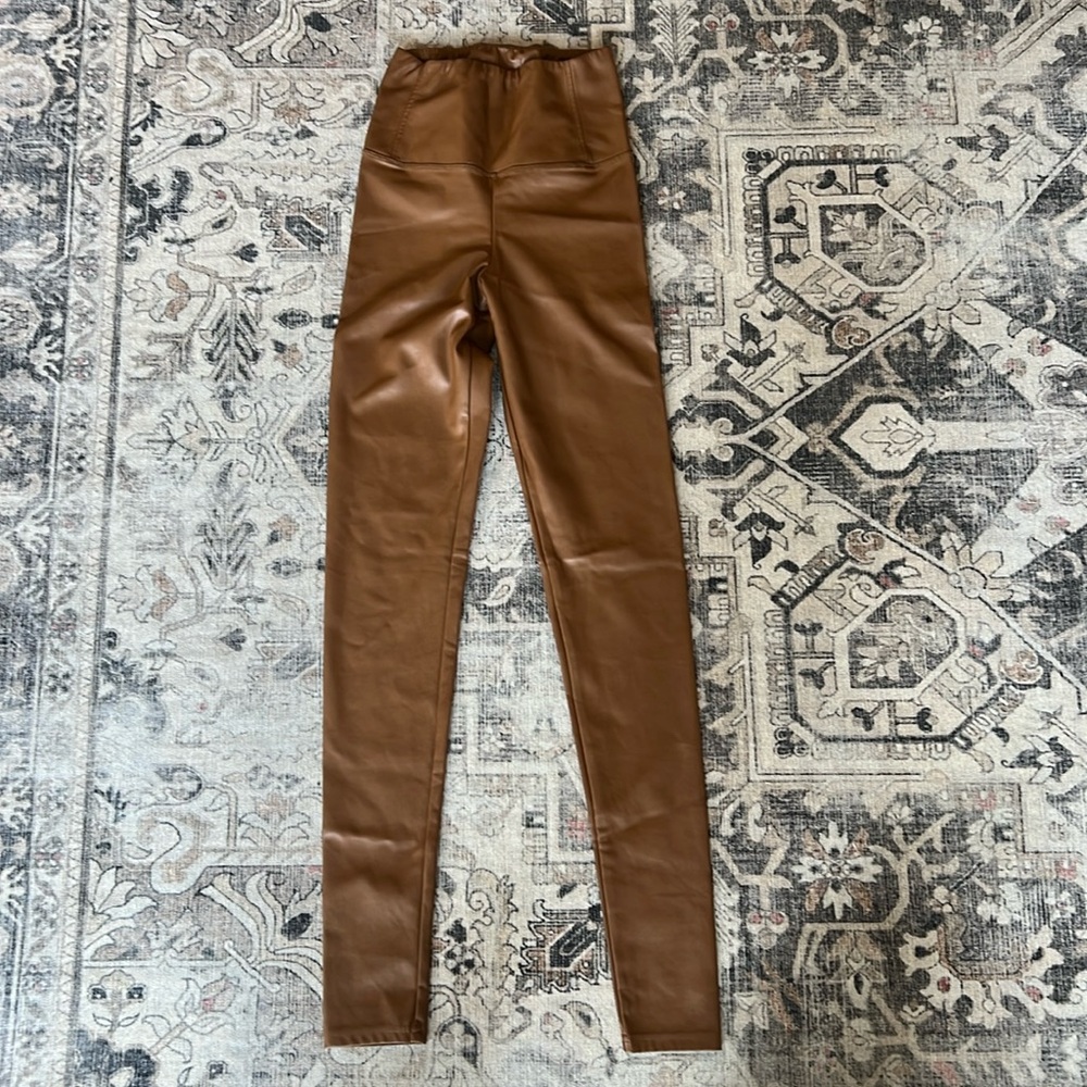 Aritzia Daria Faux Leather Pant